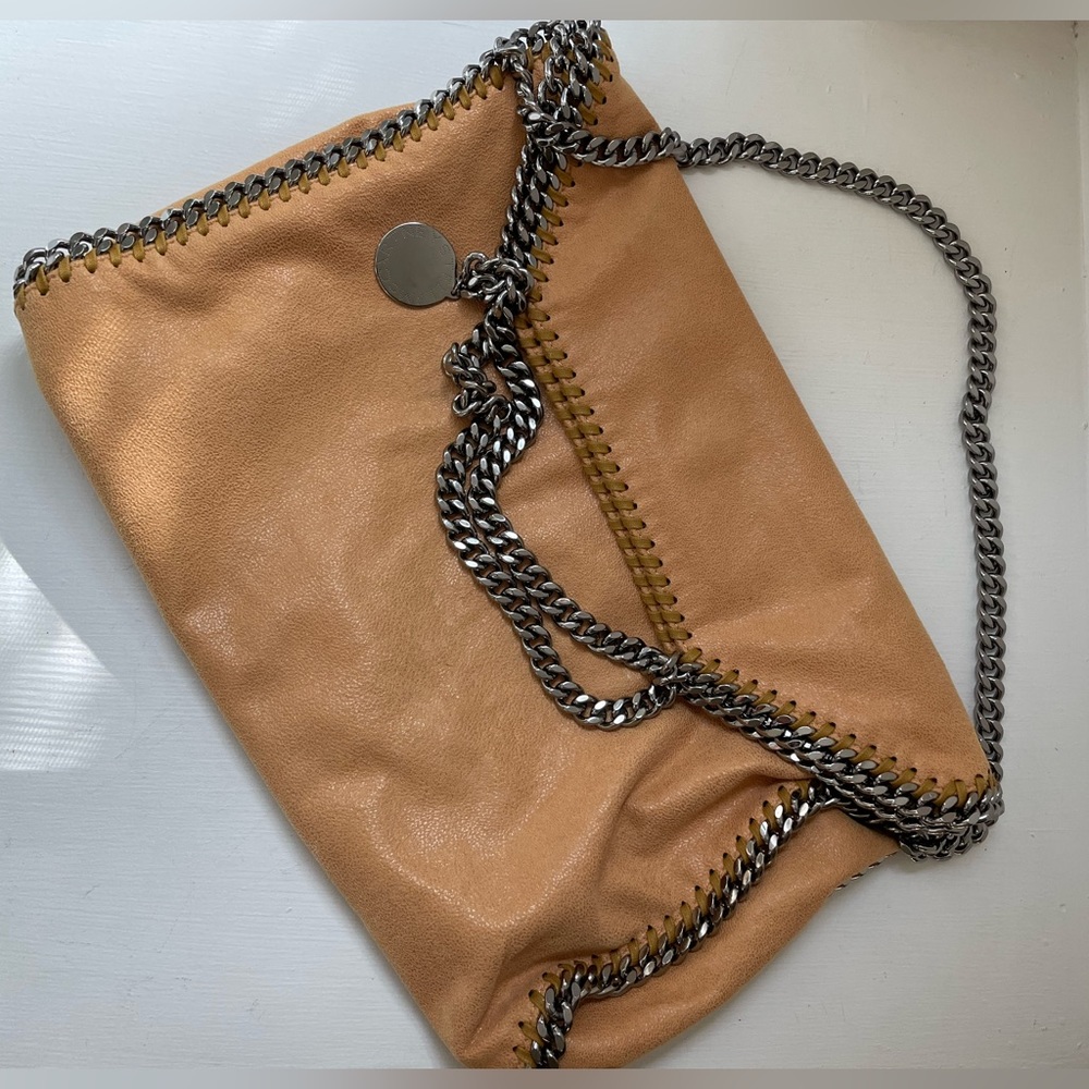 Stella McCartney Falabella Small Tote Bag, Yellow